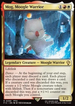 Mog, Moogle Warrior FIC-89 Rare Near Mint Deutsch