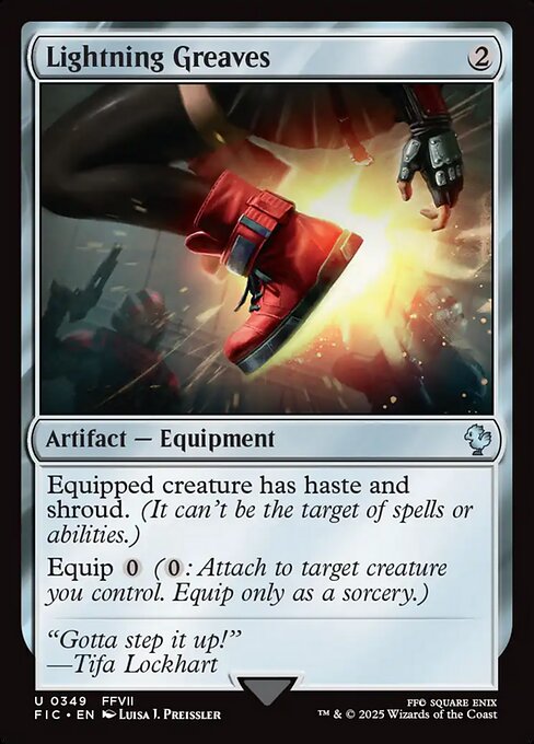 Lightning Greaves FIC-349 Uncommon Near Mint Englisch