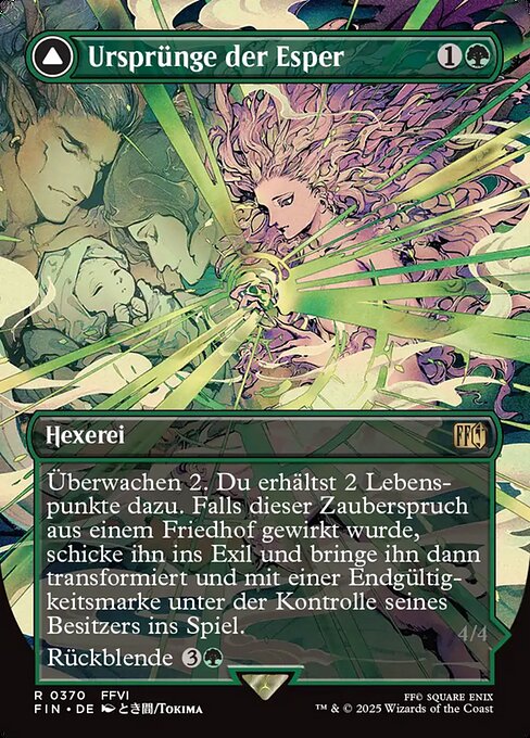 Esper Origins // Summon: Esper Maduin XFIN-370 Rare Excellent Deutsch