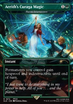 Heroic Intervention SLDSM5-1872 Rare Near Mint Englisch Foil
