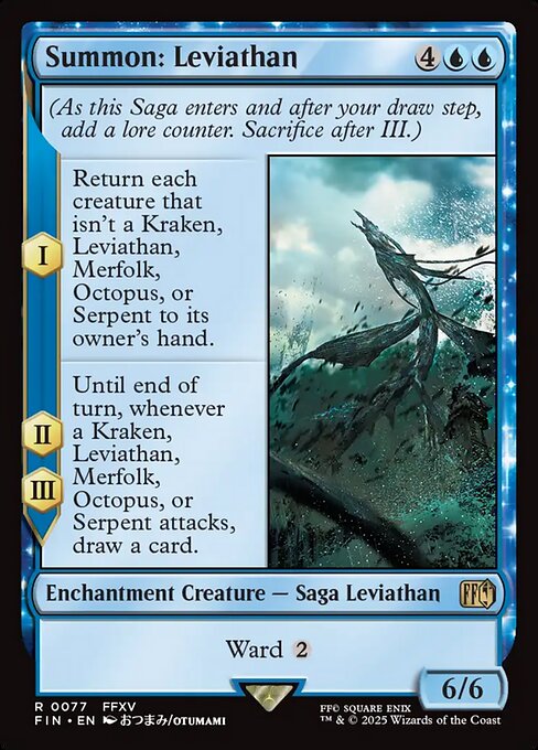 Summon: Leviathan FIN-77 Rare Excellent Englisch