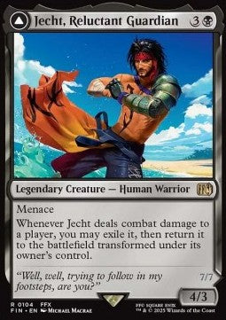Jecht, Reluctant Guardian // Braska's Final Aeon FIN-104 Rare Near Mint Englisch