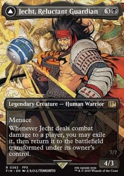 Jecht, Reluctant Guardian // Braska's Final Aeon XFIN-363 Rare Near Mint Japanisch Foil