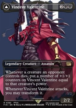 Vincent Valentine // Galian Beast (V.1) XFIN-383 Rare Near Mint Deutsch