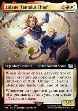 Zidane, Tantalus Thief (V.2) XFIN-518 Uncommon Excellent Deutsch