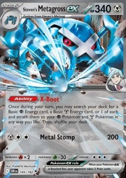 Troys Metagross ex DRI-145 Double Rare Good Deutsch