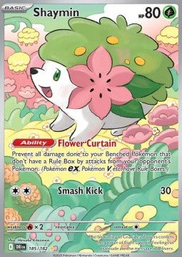 Shaymin DRI-185 Illustration Rare Excellent Deutsch