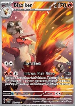 Blaziken DRI-192 Illustration Rare Near Mint Englisch