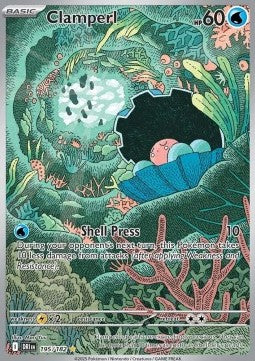 Clamperl DRI-195 Illustration Rare Near Mint Englisch