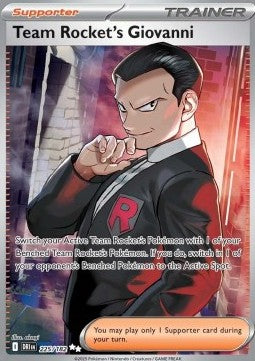 Team Rockets Giovanni DRI-225 Ultra Rare Near Mint Deutsch