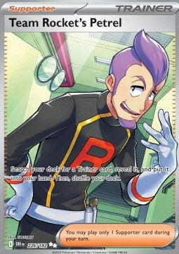Team Rocket's Petrel DRI-226 Ultra Rare Near Mint Englisch