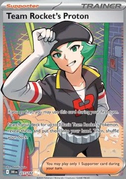 Team Rocket's Proton DRI-227 Ultra Rare Near Mint Englisch