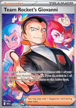 Team Rockets Giovanni DRI-238 Special Illustration Rare Near Mint Deutsch