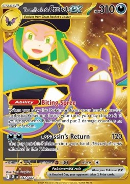 Team Rockets Iksbat ex DRI-242 Secret Rare Excellent Deutsch