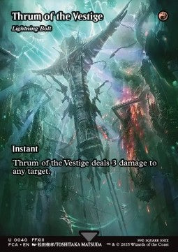 Lightning Bolt FCA-40 Uncommon Excellent Englisch Foil