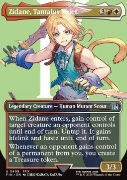 Zidane, Tantalus Thief XFIN-405 Uncommon Near Mint Englisch