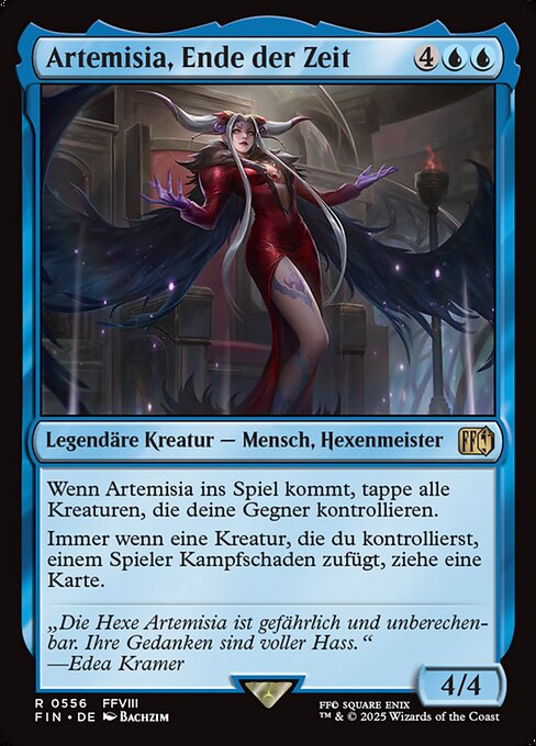 Ultimecia, Temporal Threat (V.2) XFIN-556 Rare Near Mint Deutsch