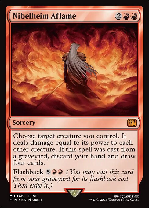 Nibelheim Aflame FIN-146 Mythic Near Mint Englisch