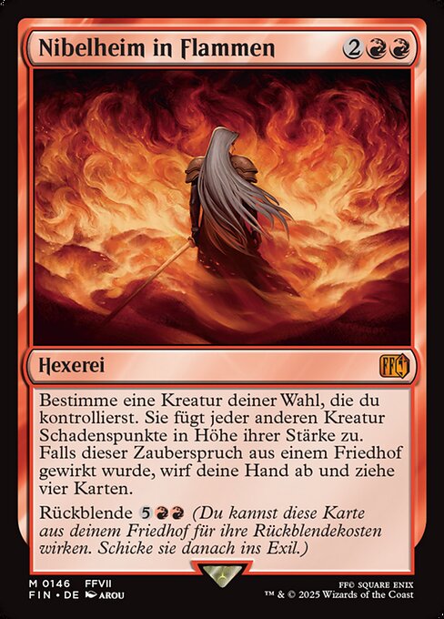 Nibelheim in Flammen FIN-146 Mythic Near Mint Deutsch