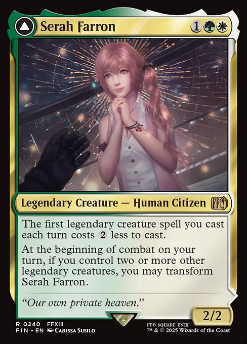 Serah Farron // Crystallized Serah FIN-240 Rare Near Mint Englisch