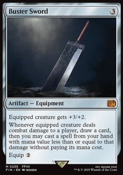 Buster Sword FIN-255 Mythic Near Mint Englisch