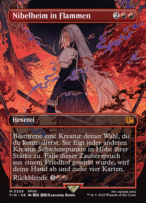 Nibelheim in Flammen XFIN-339 Mythic Near Mint Deutsch