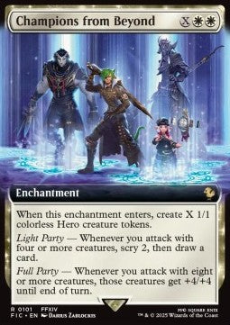 Champions from Beyond XFIC-101 Rare Near Mint Englisch Foil