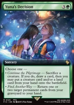 Yuna's Decision XFIC-125 Rare Excellent Deutsch