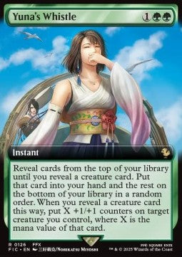 Yuna's Whistle XFIC-126 Rare Near Mint Englisch Foil