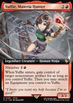 Yuffie, Materia Hunter XFIC-158 Rare Near Mint Englisch