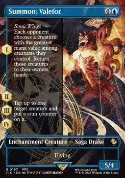Summon: Valefor XFIC-197 Rare Excellent Deutsch