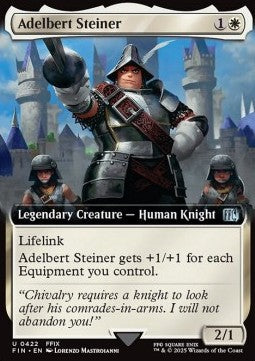 Adelbert Steiner XFIN-422 Uncommon Near Mint Englisch