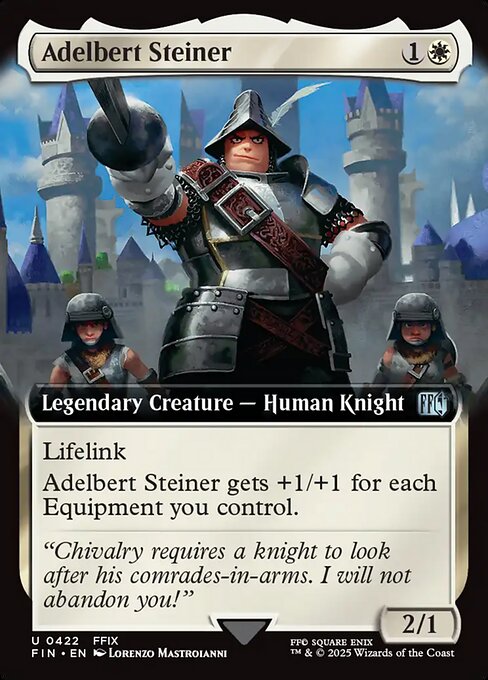 Adelbert Steiner XFIN-422 Uncommon Near Mint Englisch