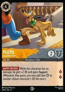 Pluto - Bewährt und treu PR2-27 Promo Near Mint Deutsch Foil