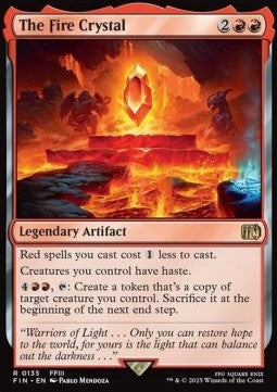 The Fire Crystal FIN-135 Rare Light Played Englisch