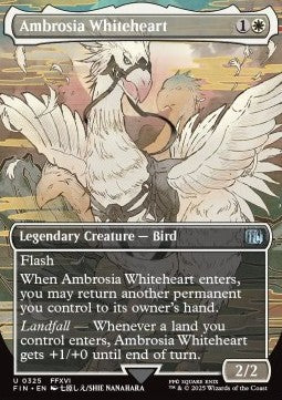 Ambrosia Whiteheart XFIN-325 Uncommon Near Mint Englisch Foil