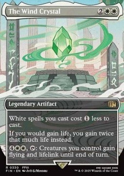 The Wind Crystal XFIN-330 Rare Near Mint Japanisch Foil