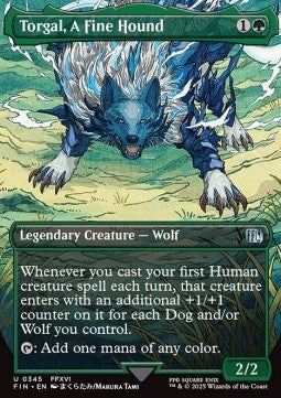 Torgal, A Fine Hound XFIN-345 Uncommon Near Mint Englisch Foil