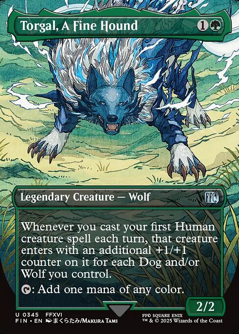 Torgal, A Fine Hound XFIN-345 Uncommon Near Mint Englisch Foil
