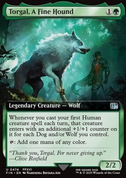 Torgal, A Fine Hound XFIN-474 Uncommon Near Mint Englisch Foil