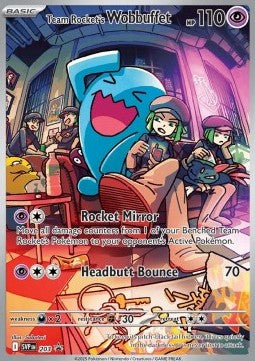 Team Rocket's Wobbuffet SVP-203 Promo Near Mint Englisch