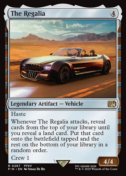 The Regalia FIN-267 Rare Near Mint Englisch