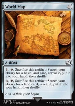 World Map FIN-270 Common Excellent Englisch