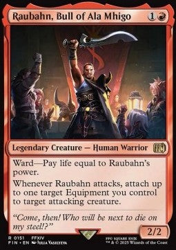 Raubahn, Bull of Ala Mhigo FIN-151 Rare Near Mint Englisch