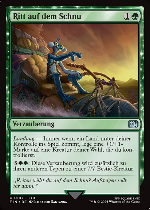 Ride the Shoopuf FIN-197 Uncommon Near Mint Deutsch