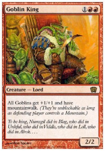 Goblinkönig 8ED-190 Rare Excellent Deutsch
