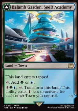 Balamb Garden, SeeD Academy // Balamb Garden, Airborne FIN-272 Rare Near Mint Englisch