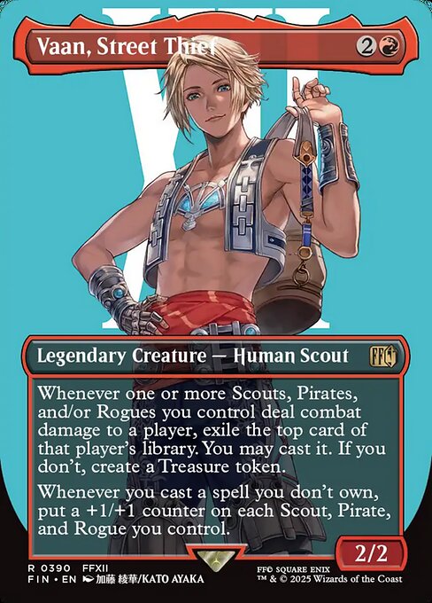 Vaan, Street Thief XFIN-390 Rare Near Mint Englisch Foil