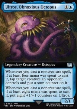 Ultros, Obnoxious Octopus XFIN-442 Uncommon Near Mint Englisch