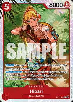 Hibari (OP11-010) (V.1) OP11 Super Rare Near Mint Englisch